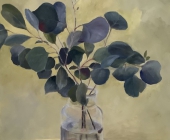 Gum Leaves in Vase